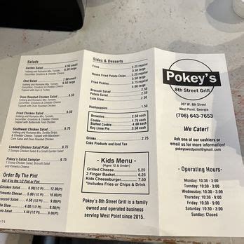 Pokey's 8th St. Grill .
